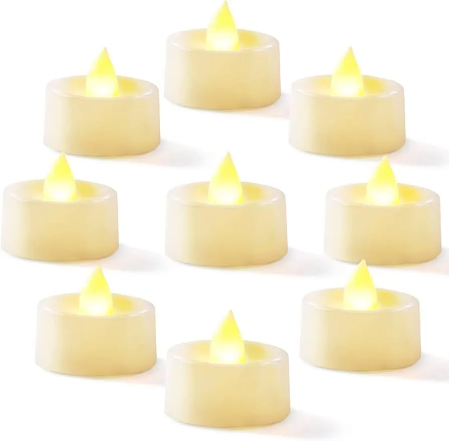 Flameless Tealights (Amber Flame)