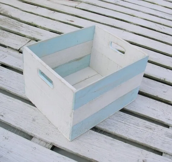 White Wood Crates (medium)