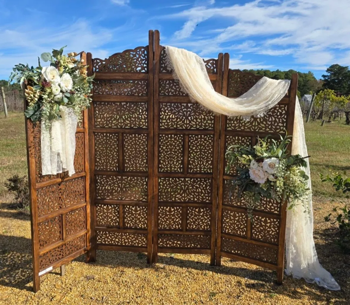 Wooden Folding Backdrop