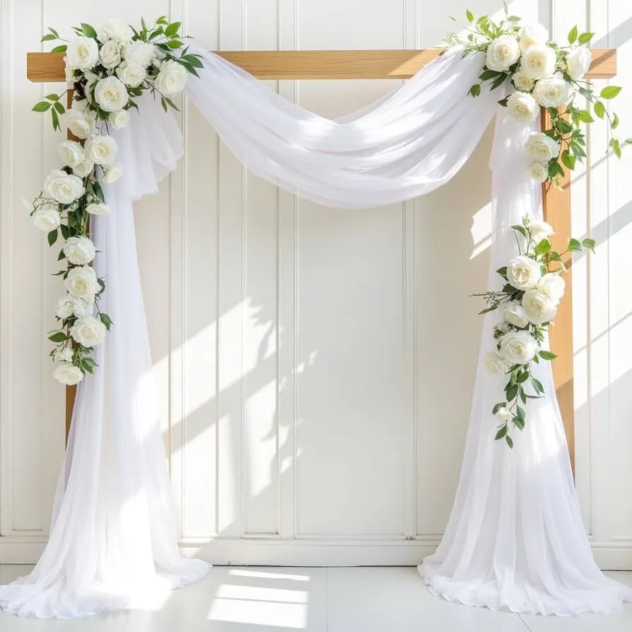 White Arch Drape (18ft.)