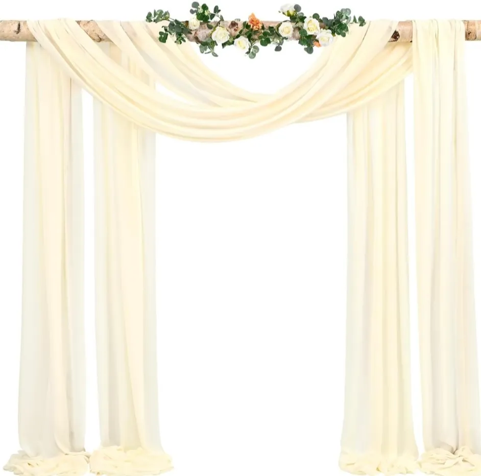 Cream Arch Drape (18ft.)