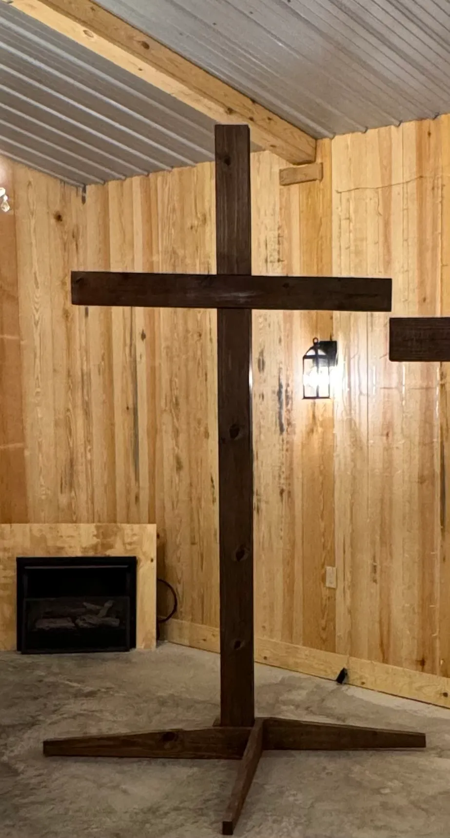 9' Wooden Cross