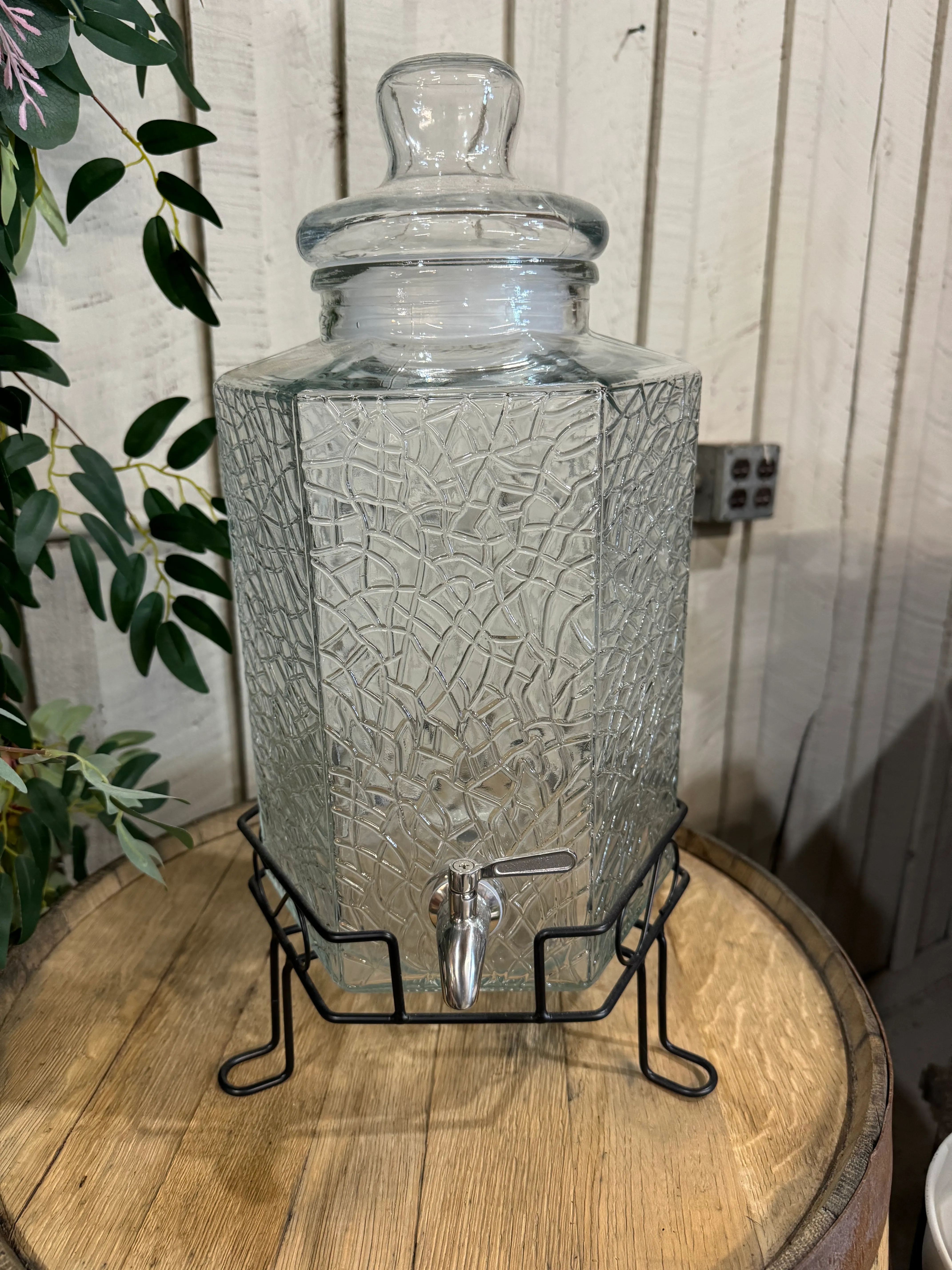 2 Gallon Drink Dispenser with Stand