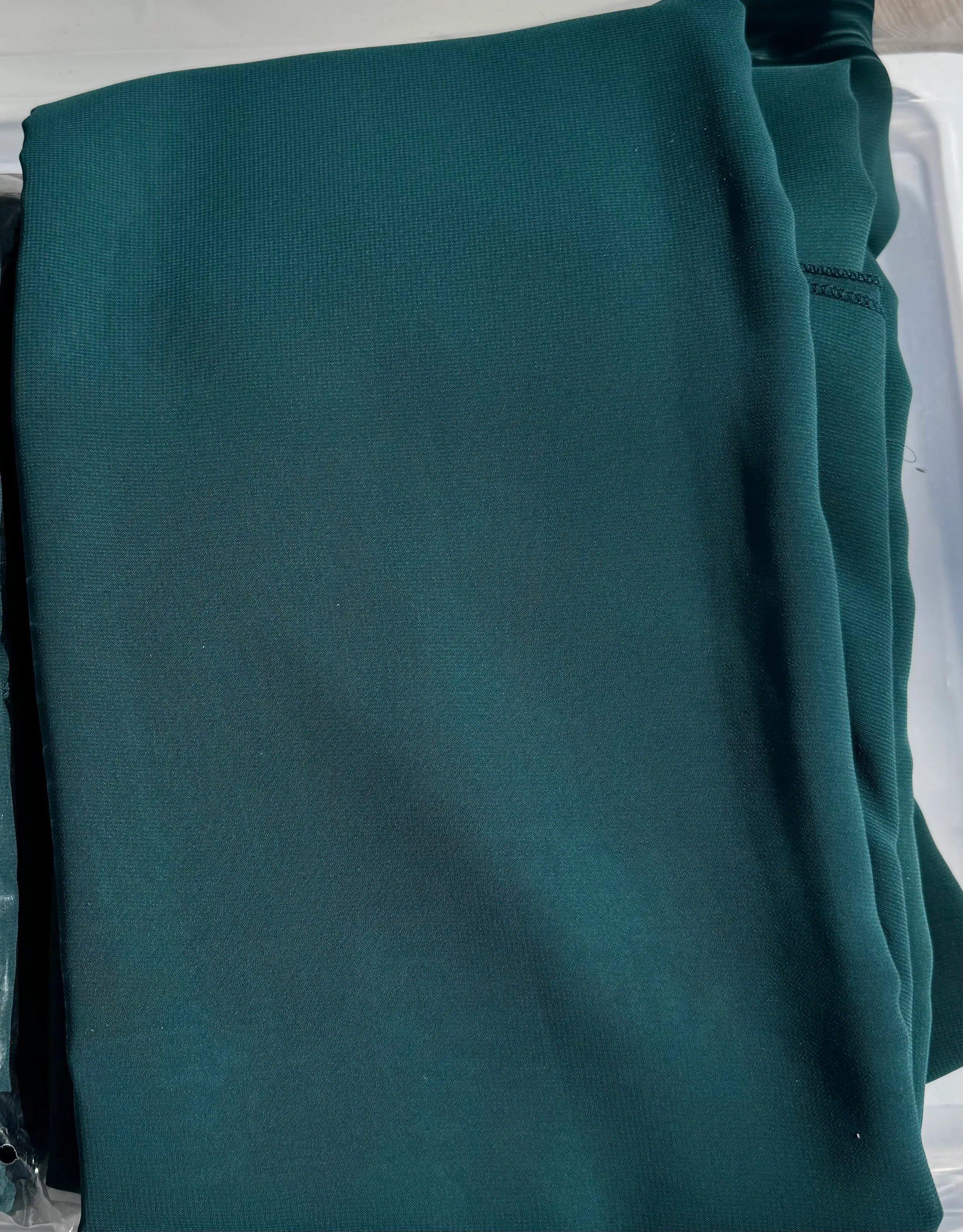 Teal Chiffon Table Runners