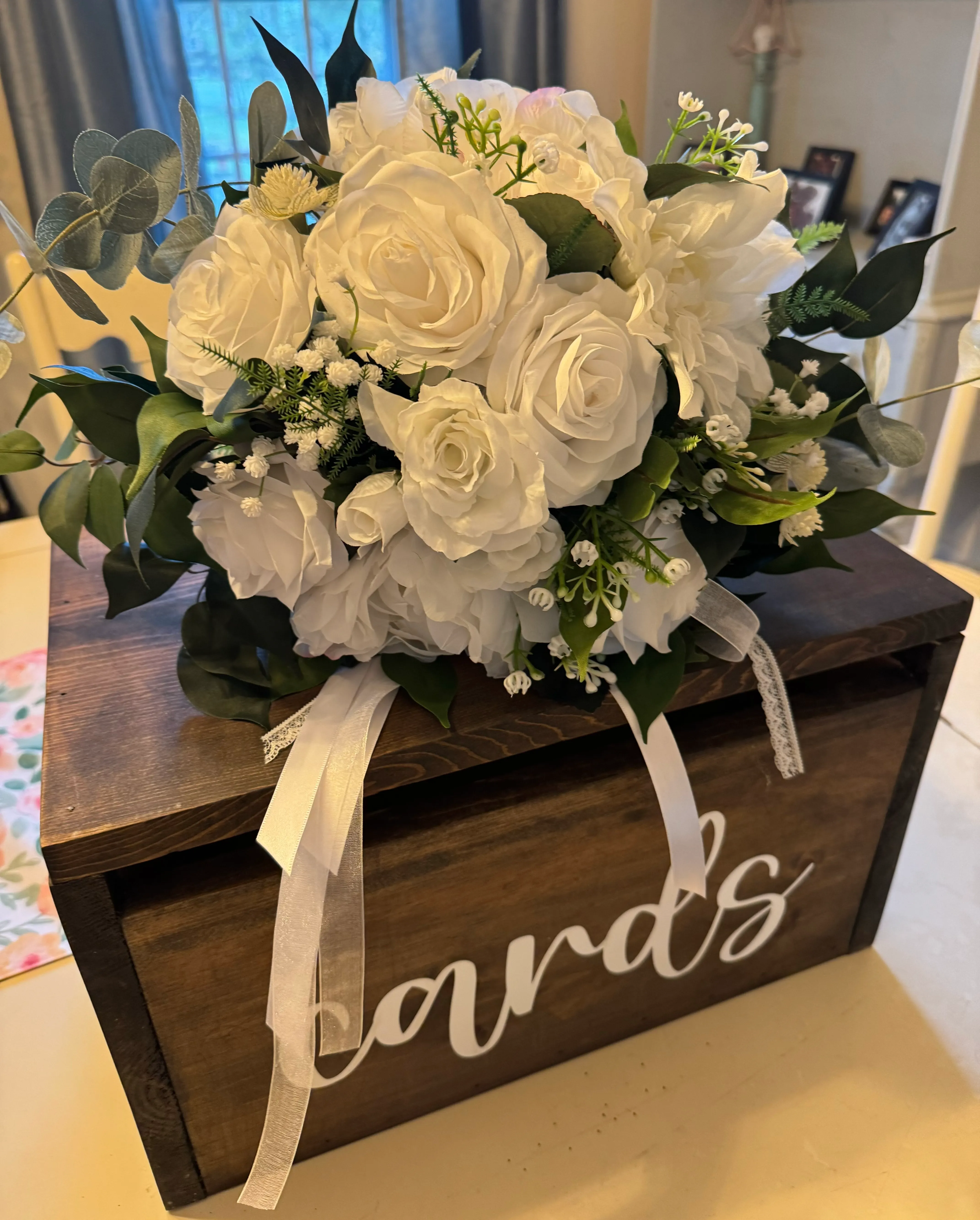 White Bridal Bouquet