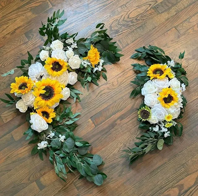 Sunflower Arch Garlands