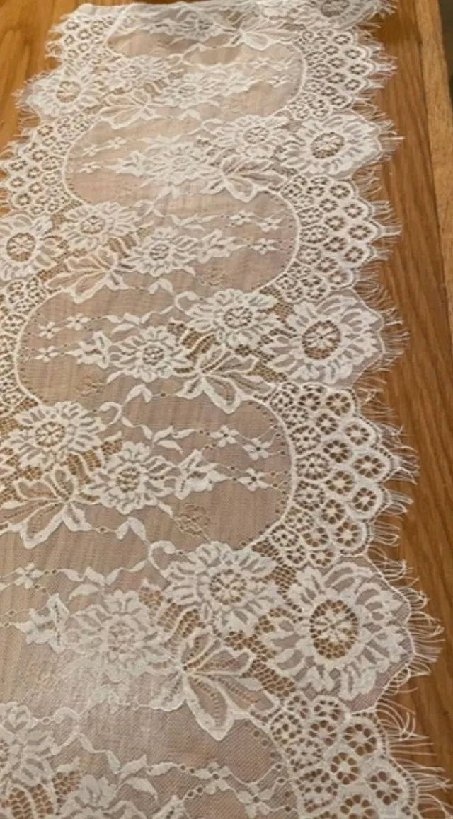 White Lace Table Runners