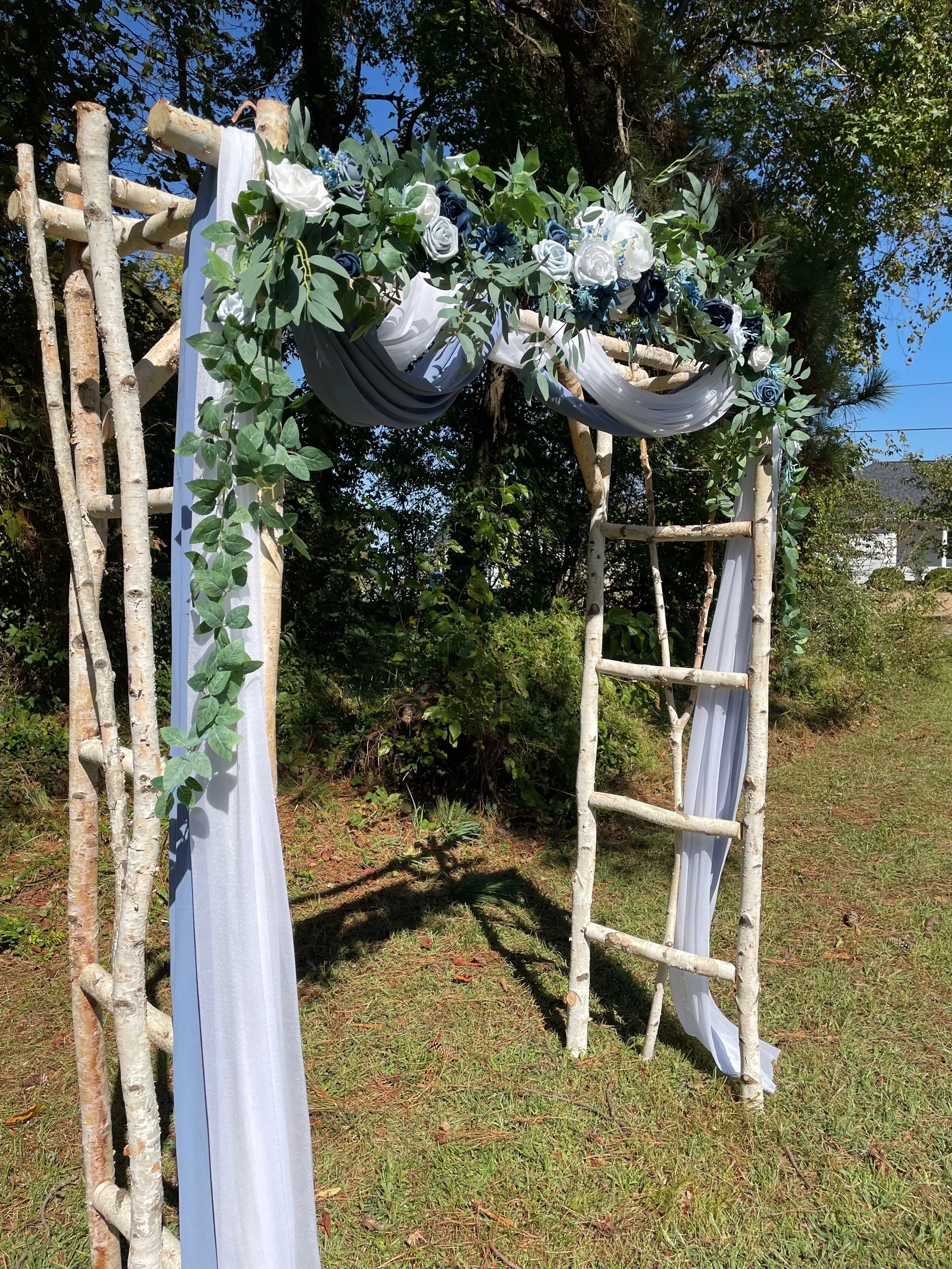 Birch Tree Arch (Measures 63" wide x 82" high)