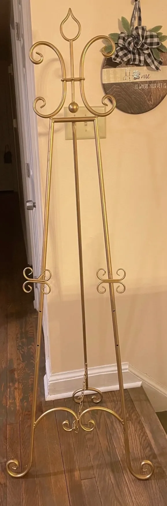 Large Gold Easel