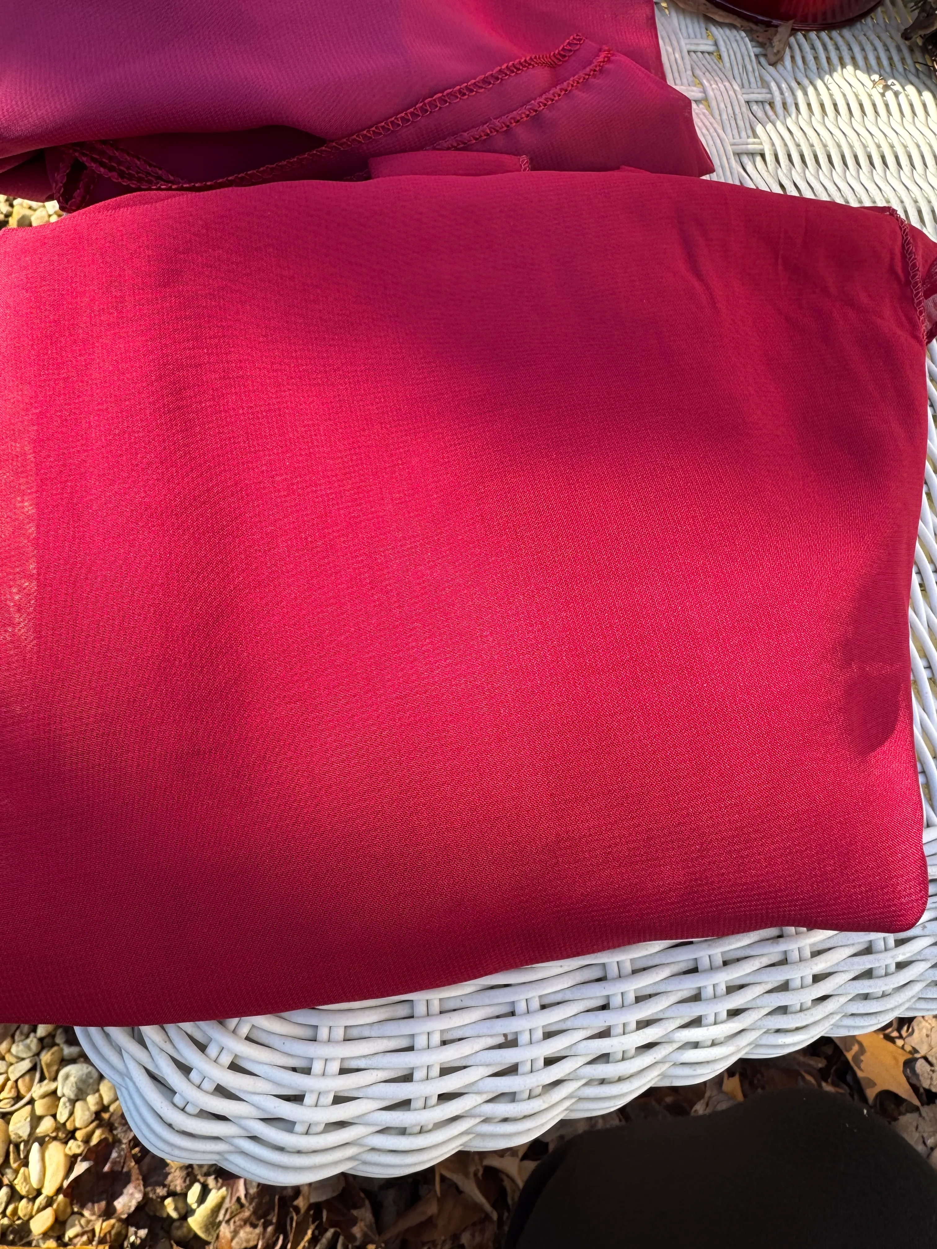 Reddish/Burgundy Linen Table Runners