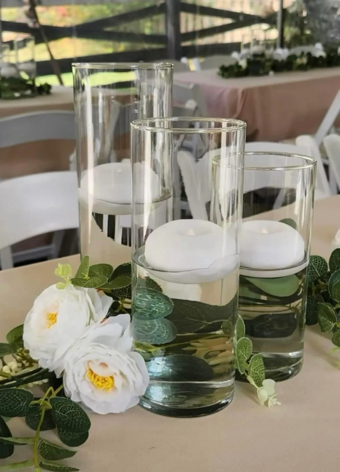 3" Flameless Floating Candles