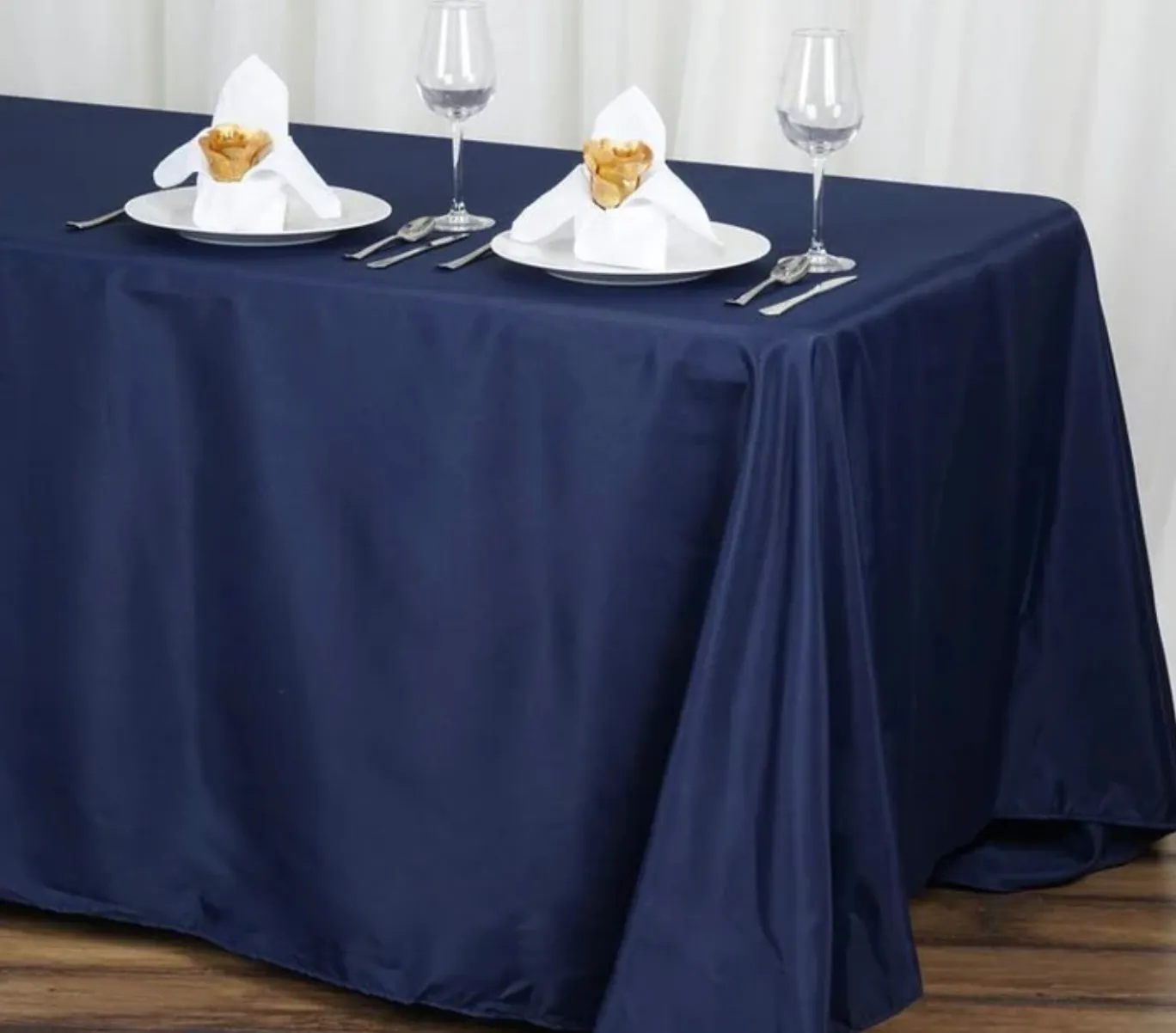 Tablecloths (Navy, Rectangular ) 