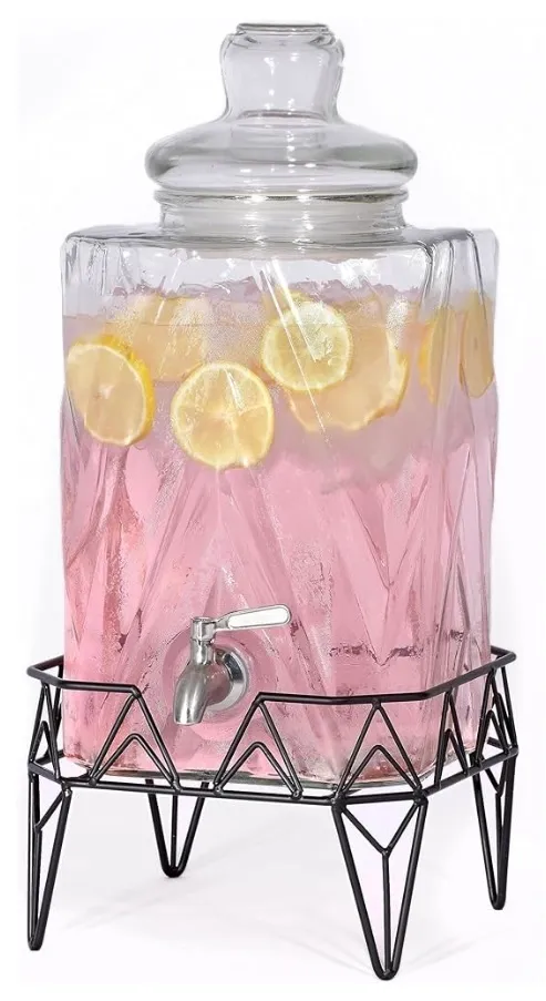 Glass Drink Dispenser (2.5 Gallons)