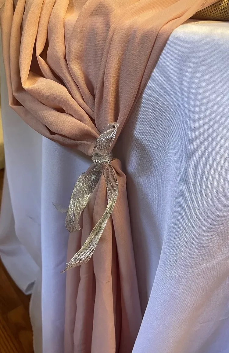 Dusty Rose Linen Table Runners