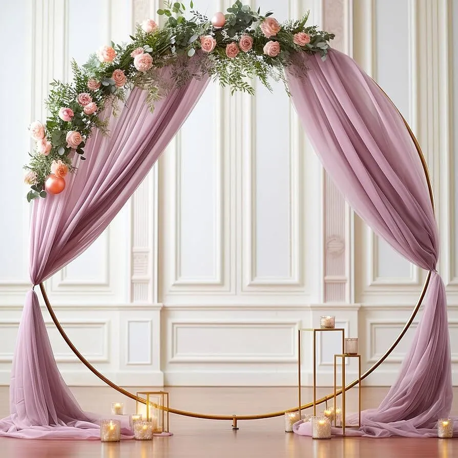 Dusty Rose Drapes (Not Shimmery)
