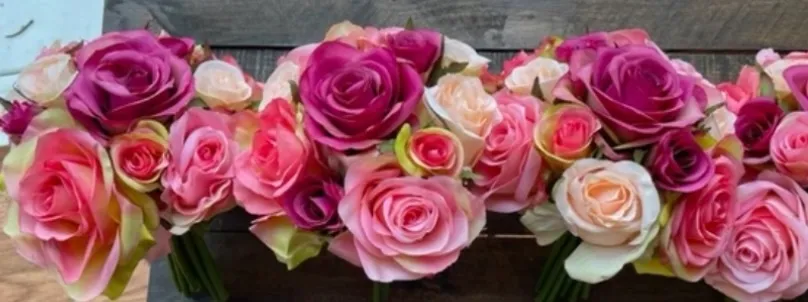 Confetti Rose Bouquets