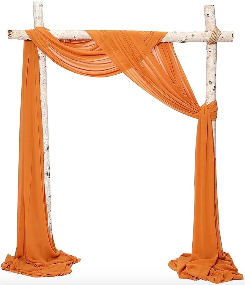 Orange Drapes