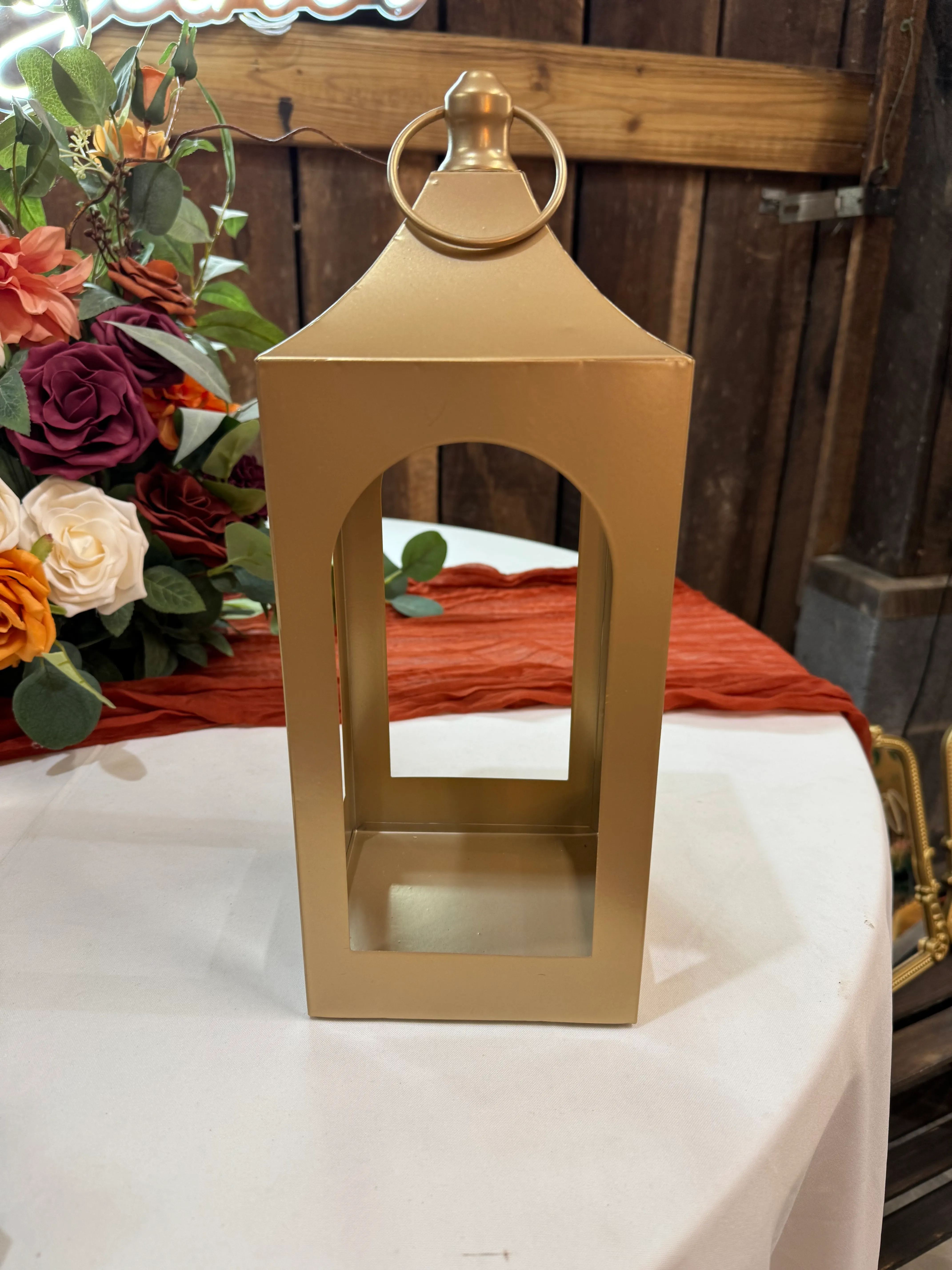 Gold Lanterns (14” tall)