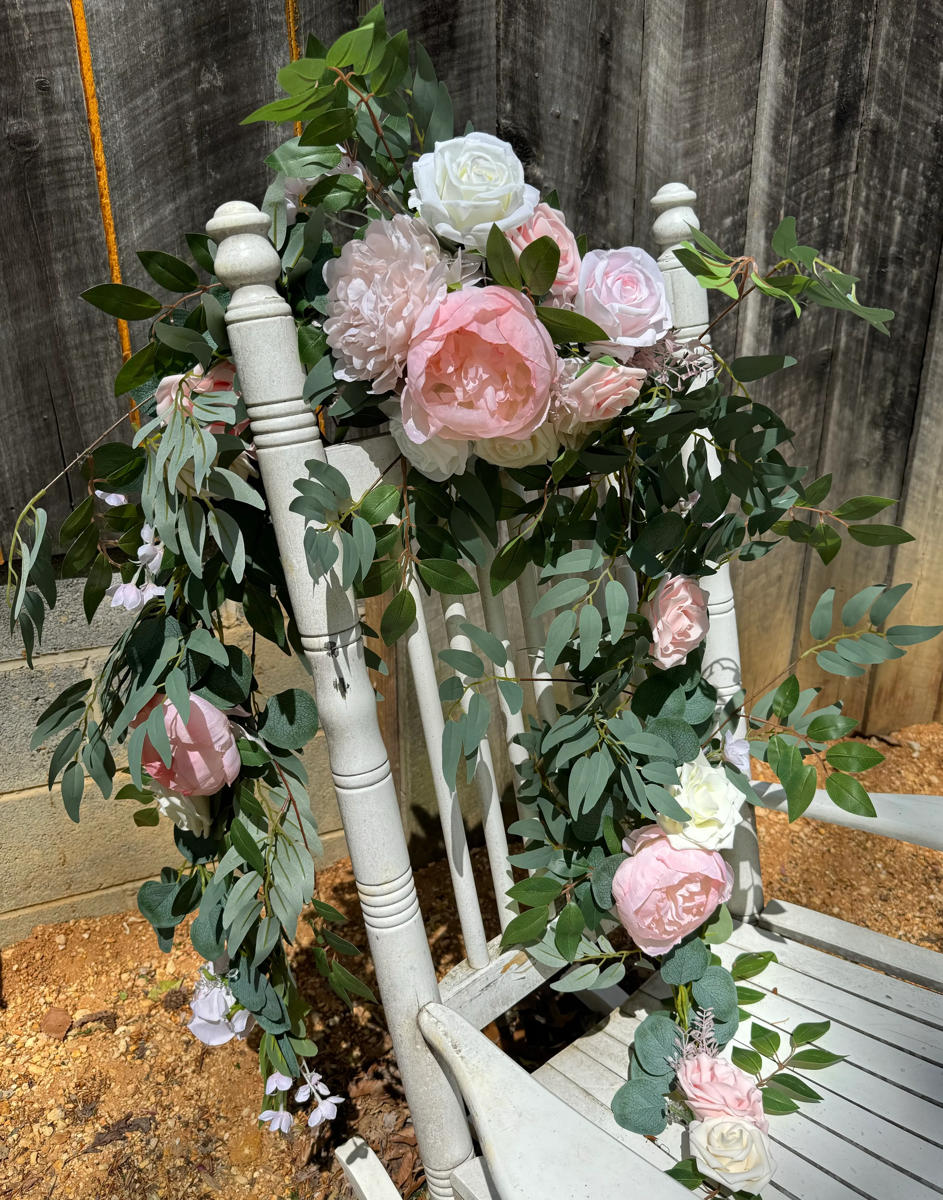 Pink Blush & Cream 6’ Garland