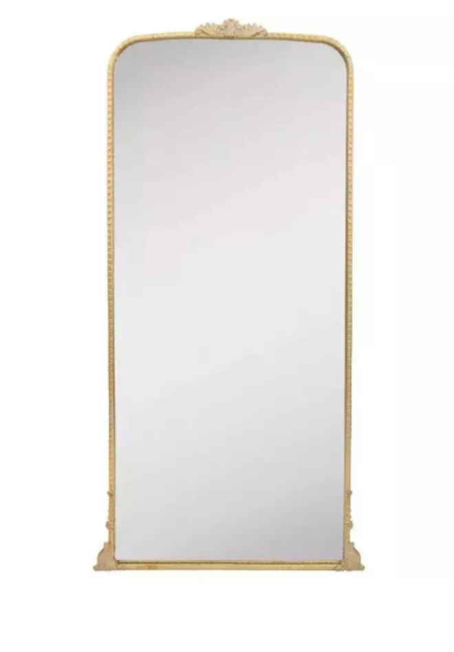 6ft. Tall Antique Gold Mirror 
