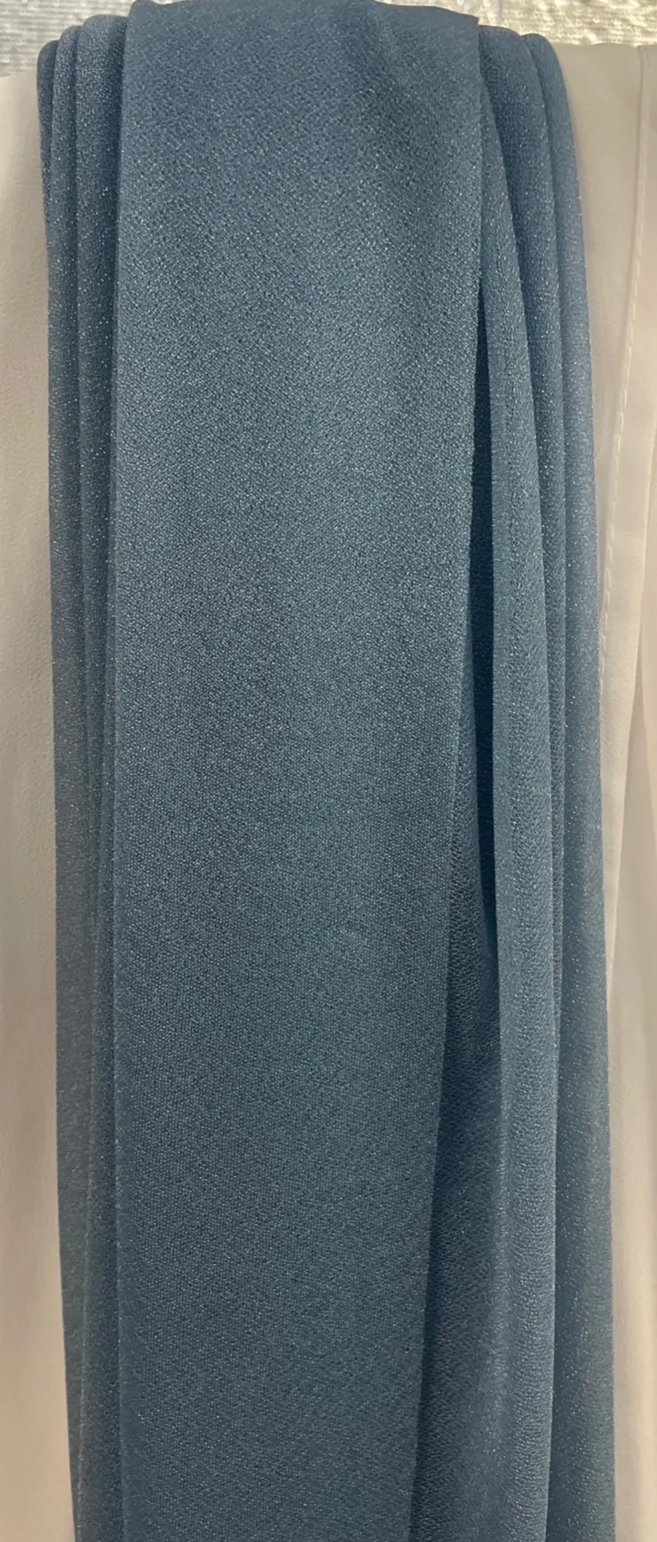 Glittery Dusty Blue Arch Drapery