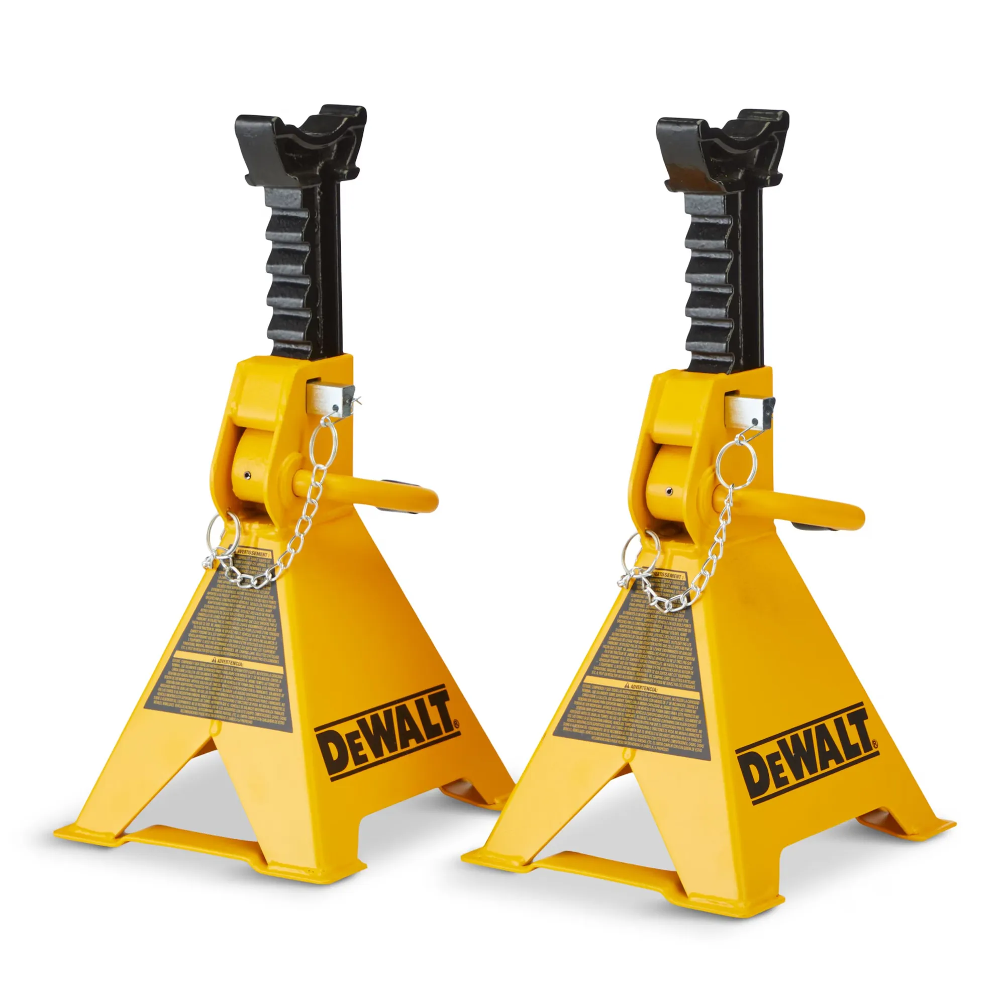 DEWALT Double Locking Axle Stands, Pair, 3-Ton