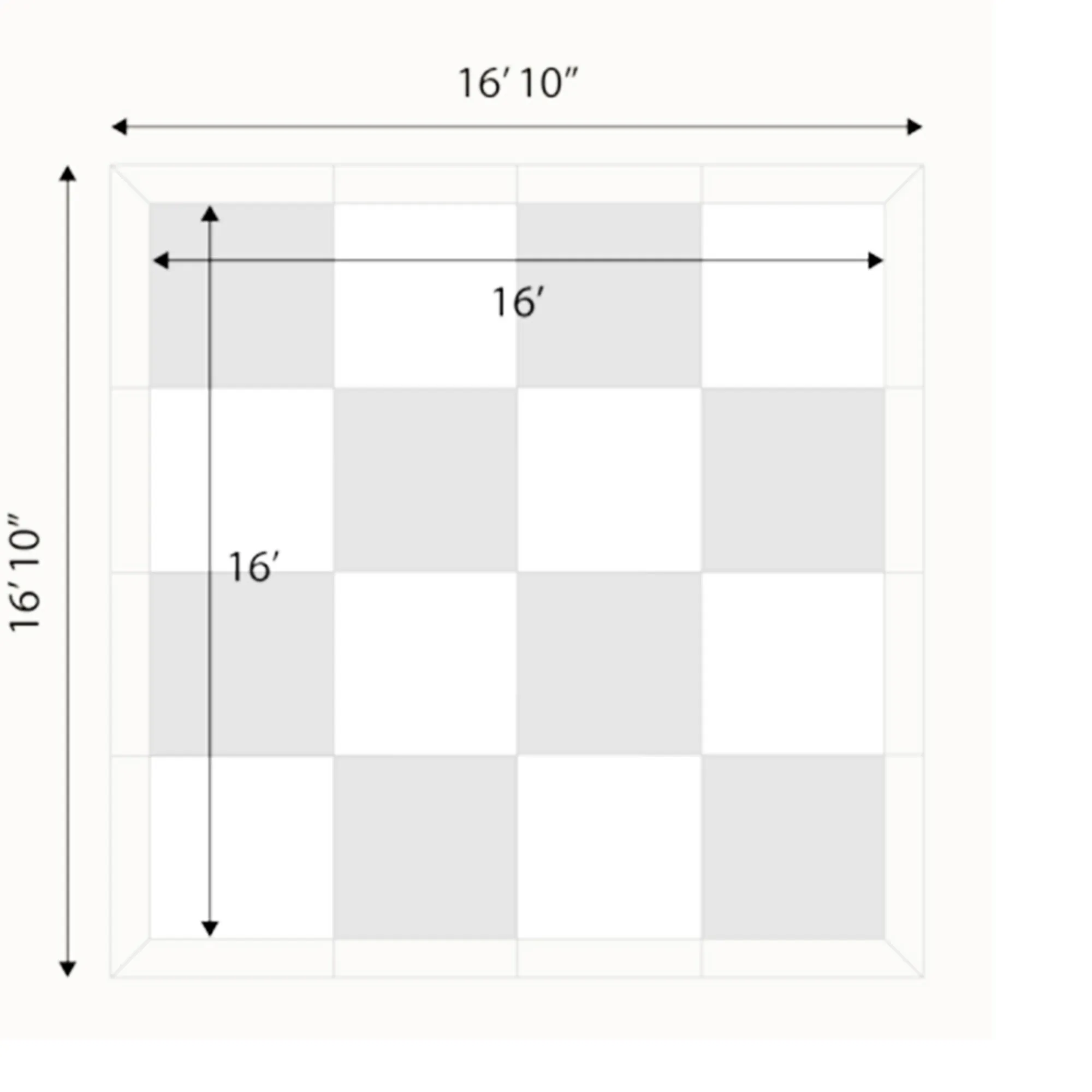 Outdoor Dance Floor 16 x 16 (Includes Set up & Takedown)