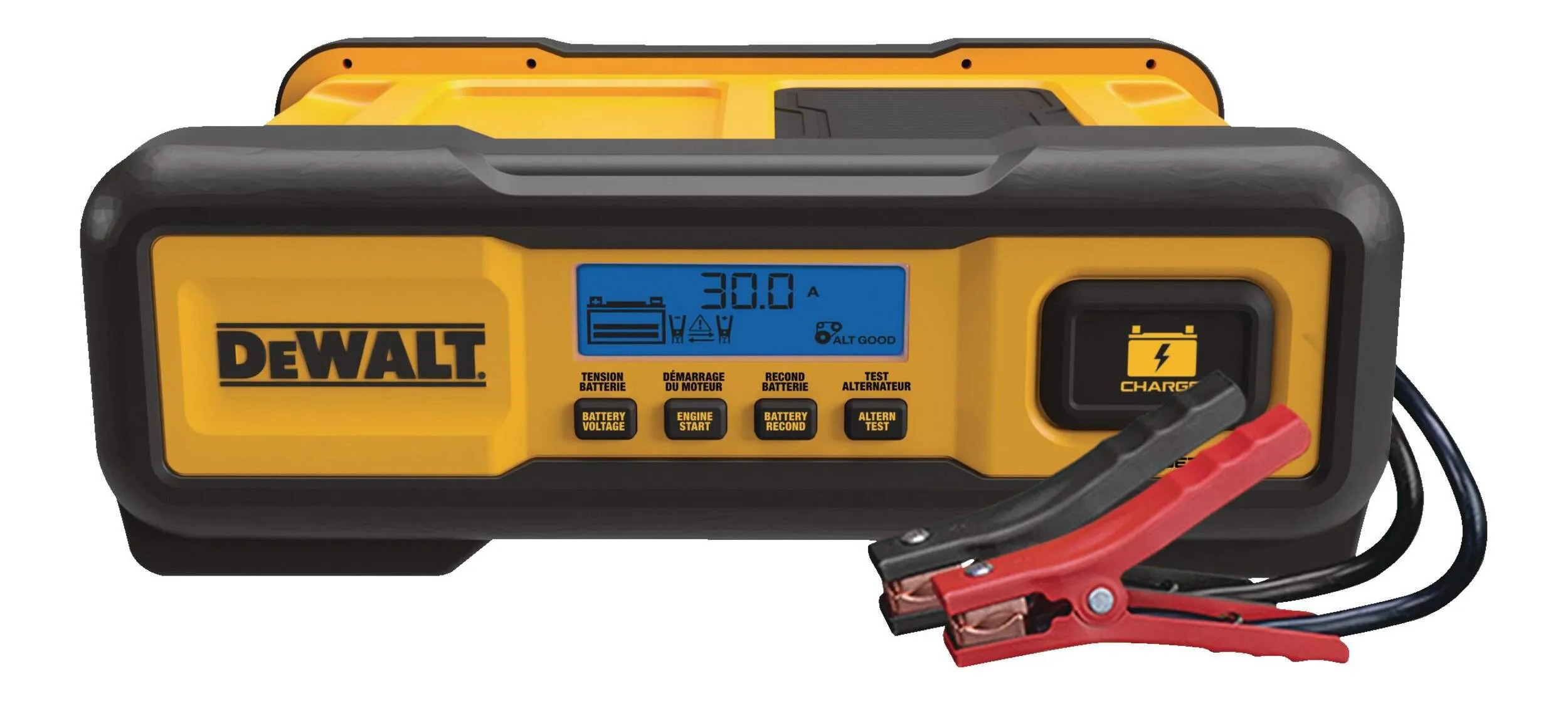 DEWALT 30-Amp Battery Charger with 100A Engine Start