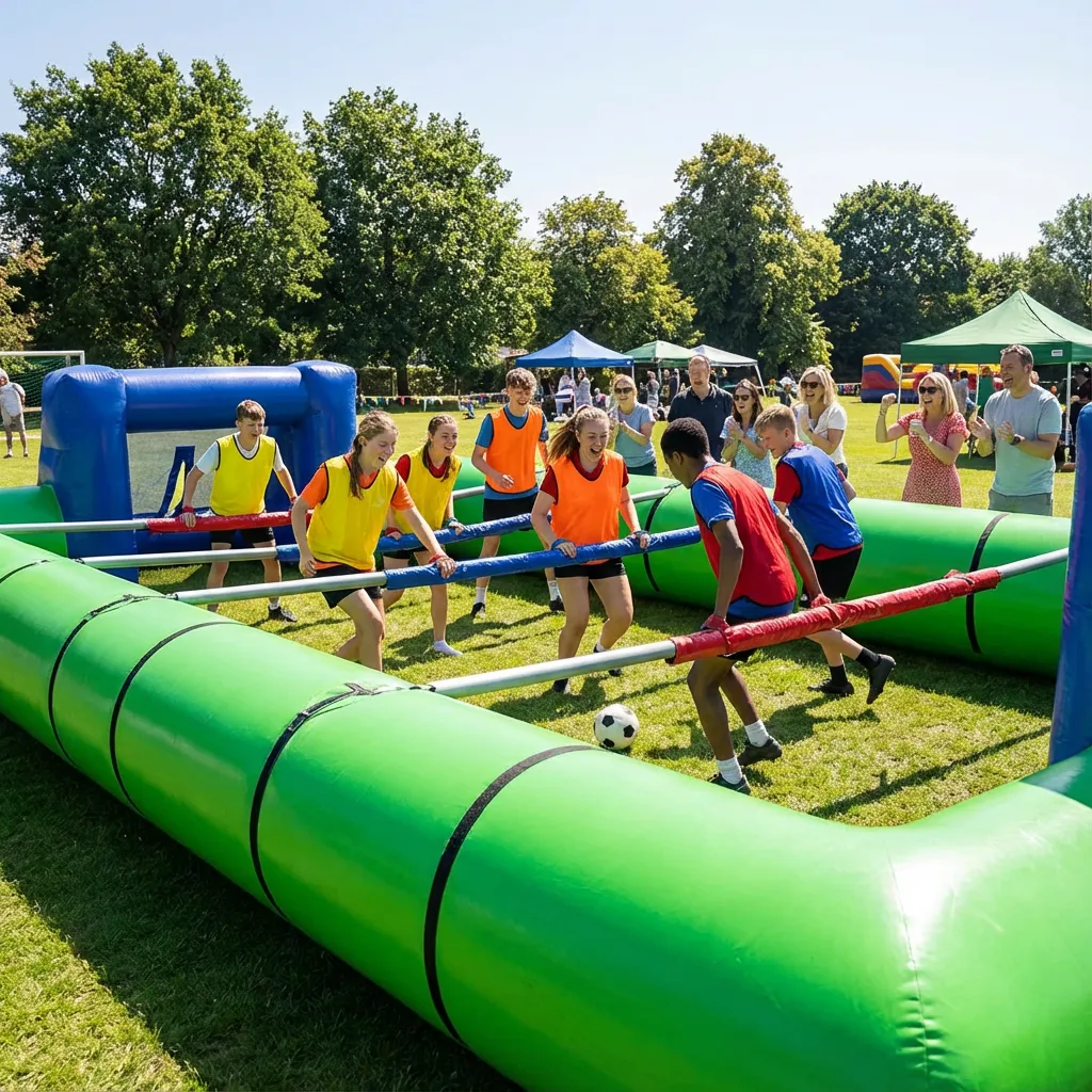Human Football Table Inflatable