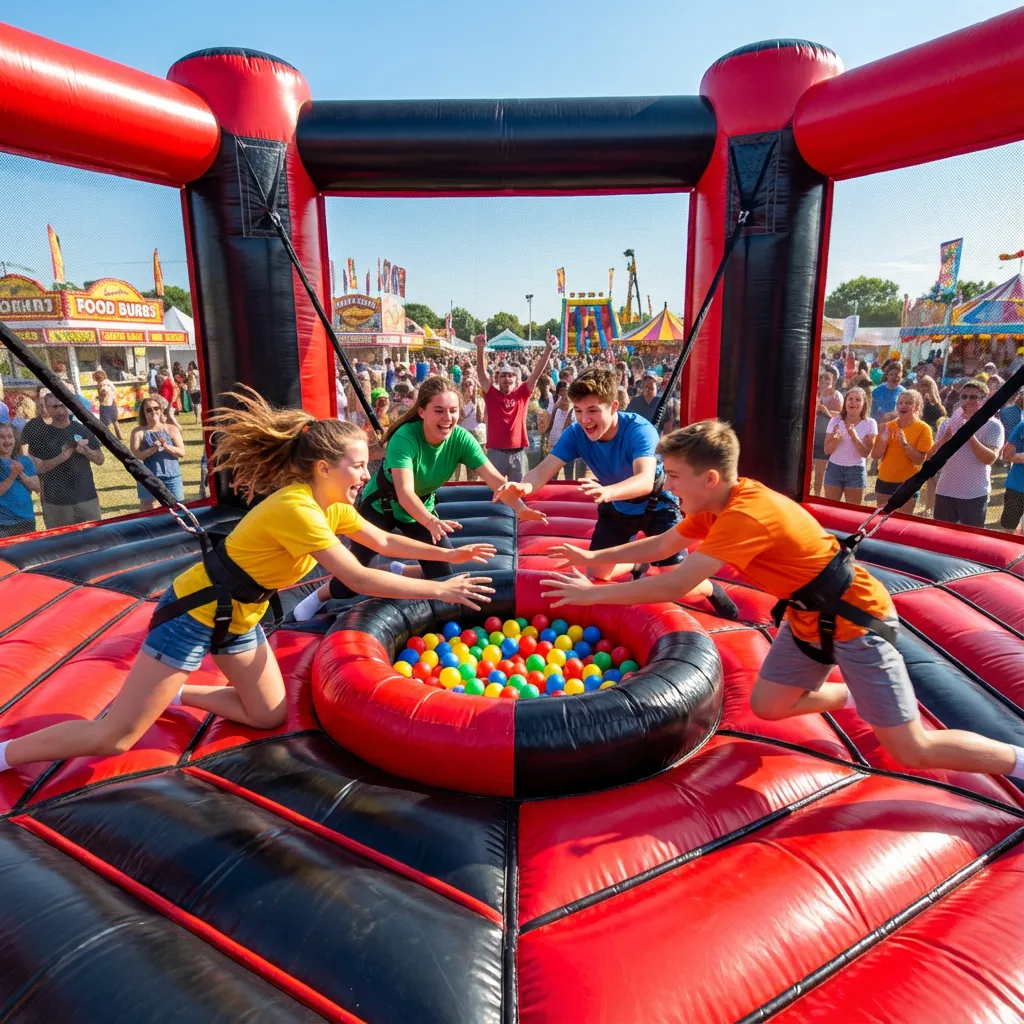 Hungry Hippo Bouncy Castle