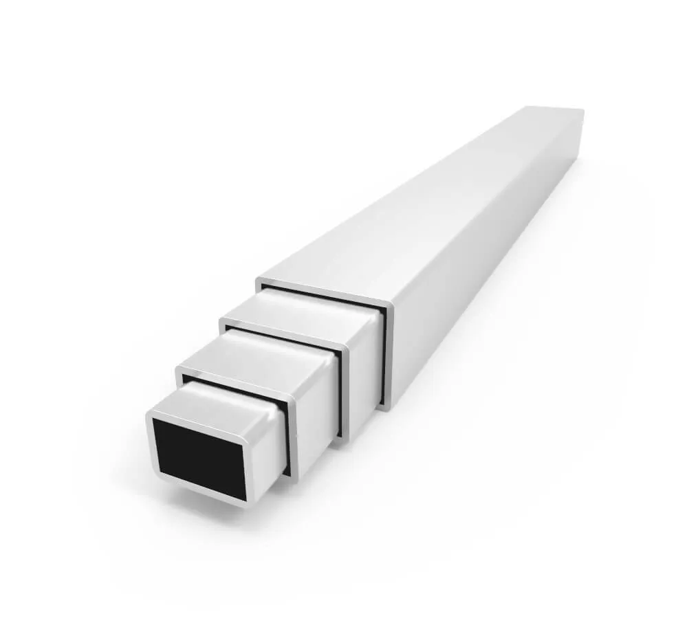 Aluminum Square pipe (set of 4)