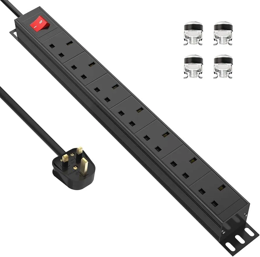 Rack Universal 6plug PDU
