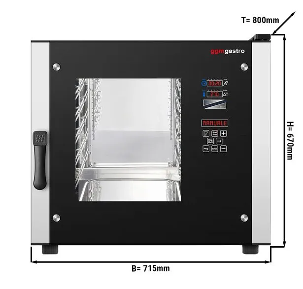 COMBI OVEN 6 TIER & STAND
