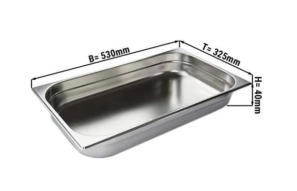 GASTRO TRAYS 1:1 SHALLOW