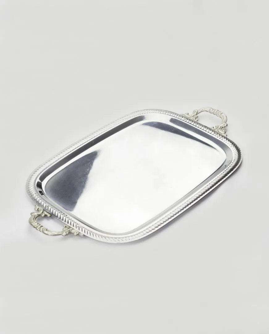 SILVER TRAY OVAL