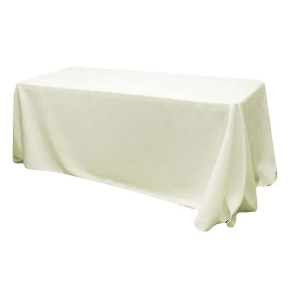 IVORY RECTANGULAR TABLECLOTH 350x240CM