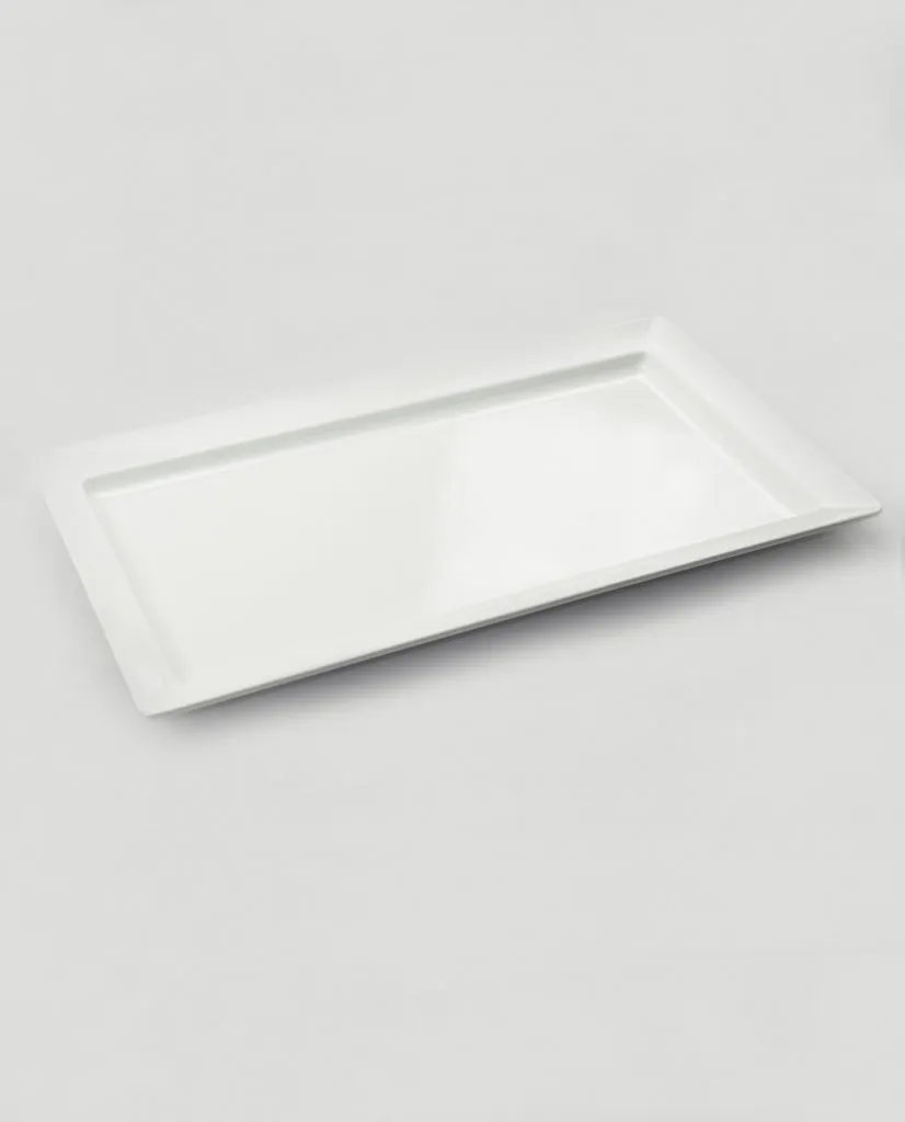 PLATTER WHITE MELAMINE