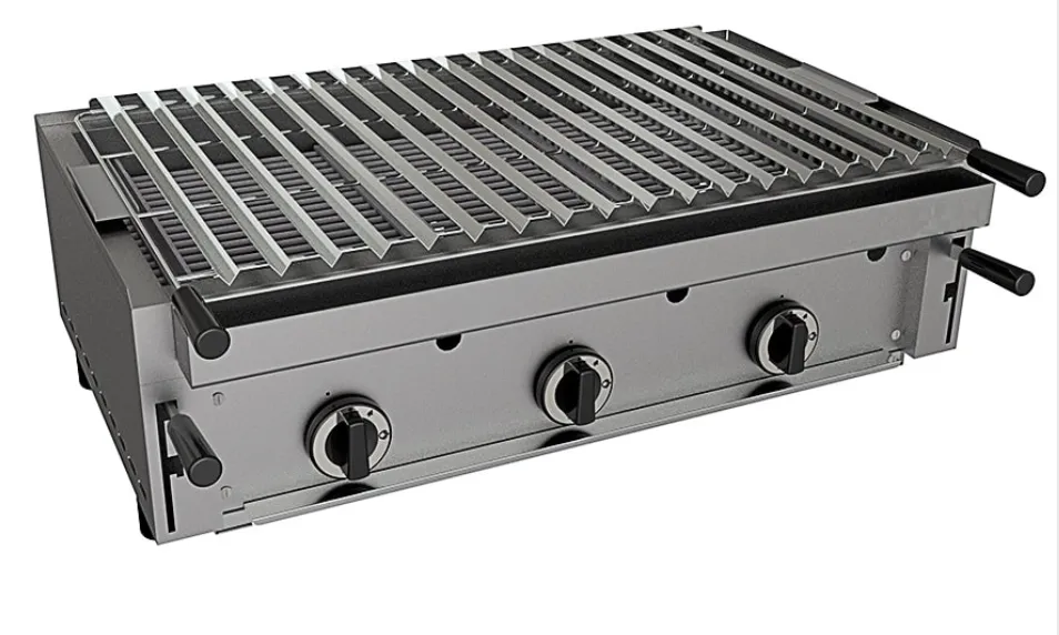 VOLCANIC ROCK GAS BBQ