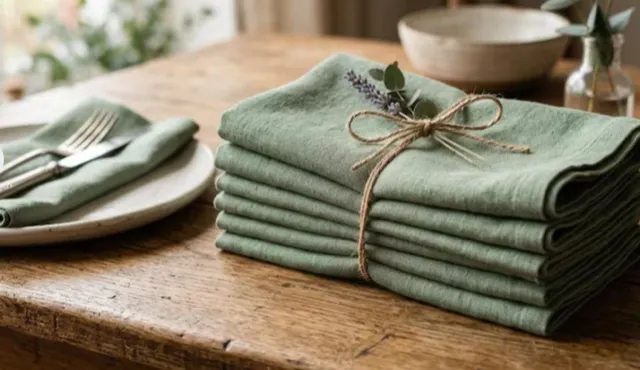 Green Serviettes 