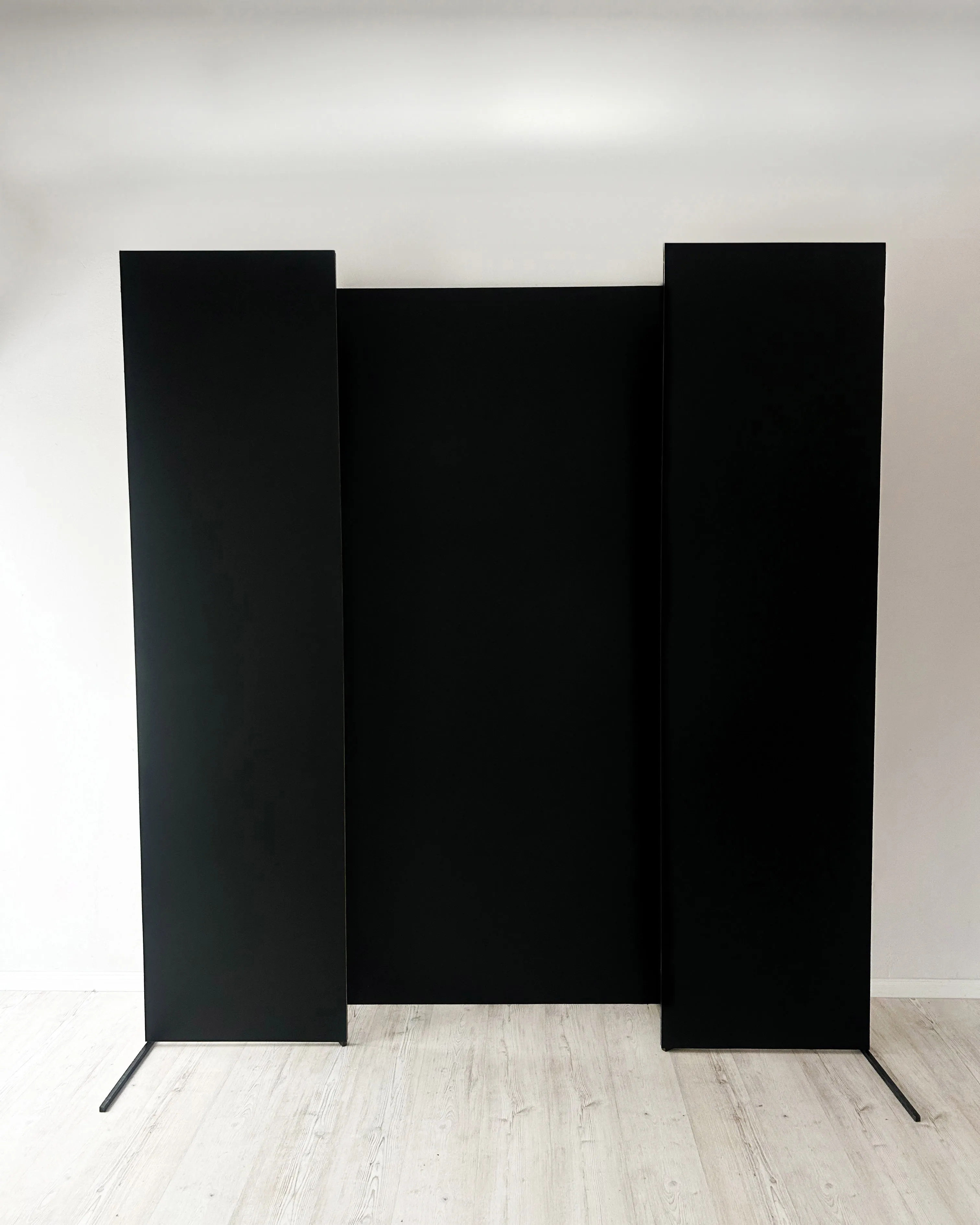 3 x MINIMAL BLACK backdrop
