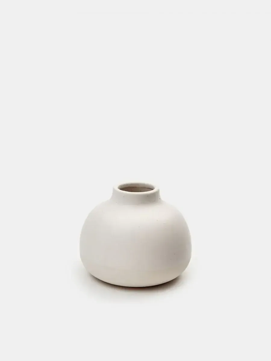 BOHO WHITE vase G