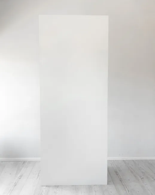 MINIMAL WHITE backdrop 125x250 cm