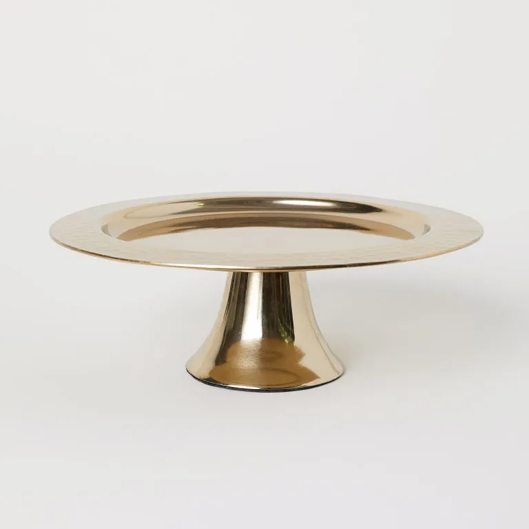 GOLD 24,5 cm cake stand