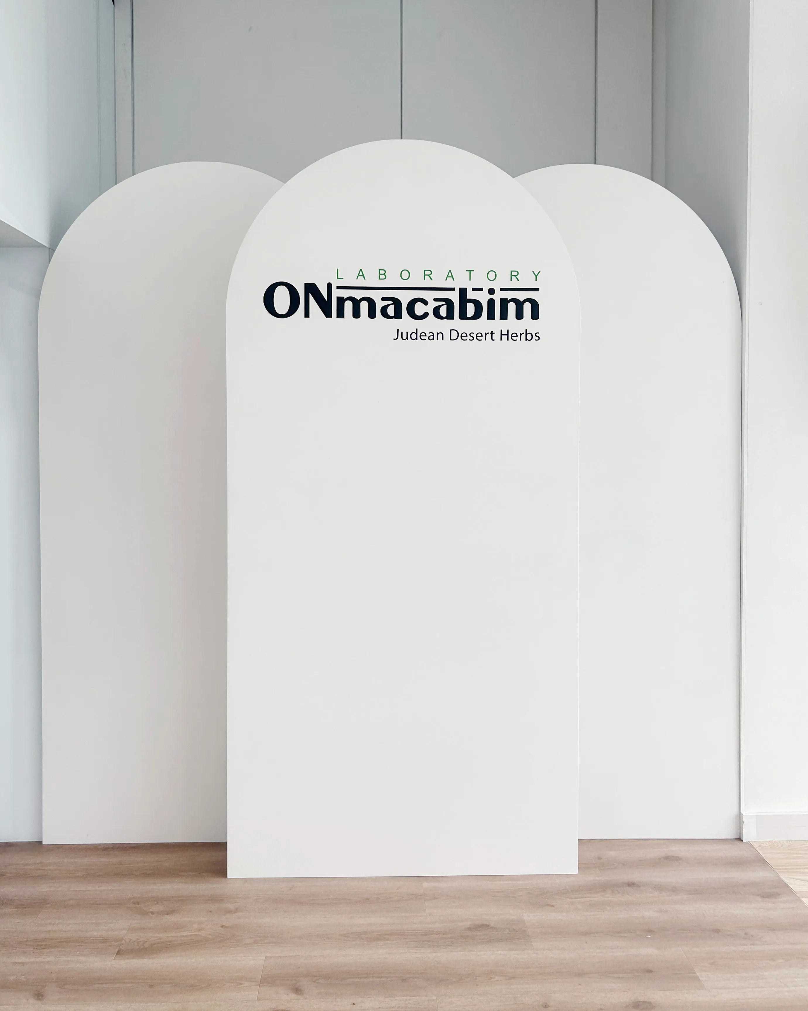 3 x WHITE ARCH backdrop