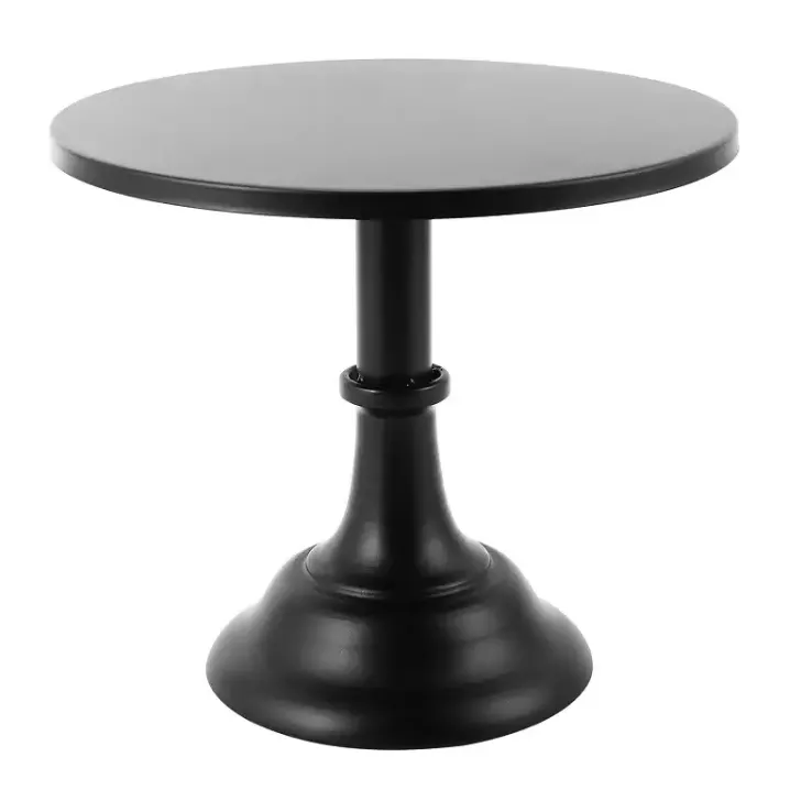 BLACK 25 cm cake stand