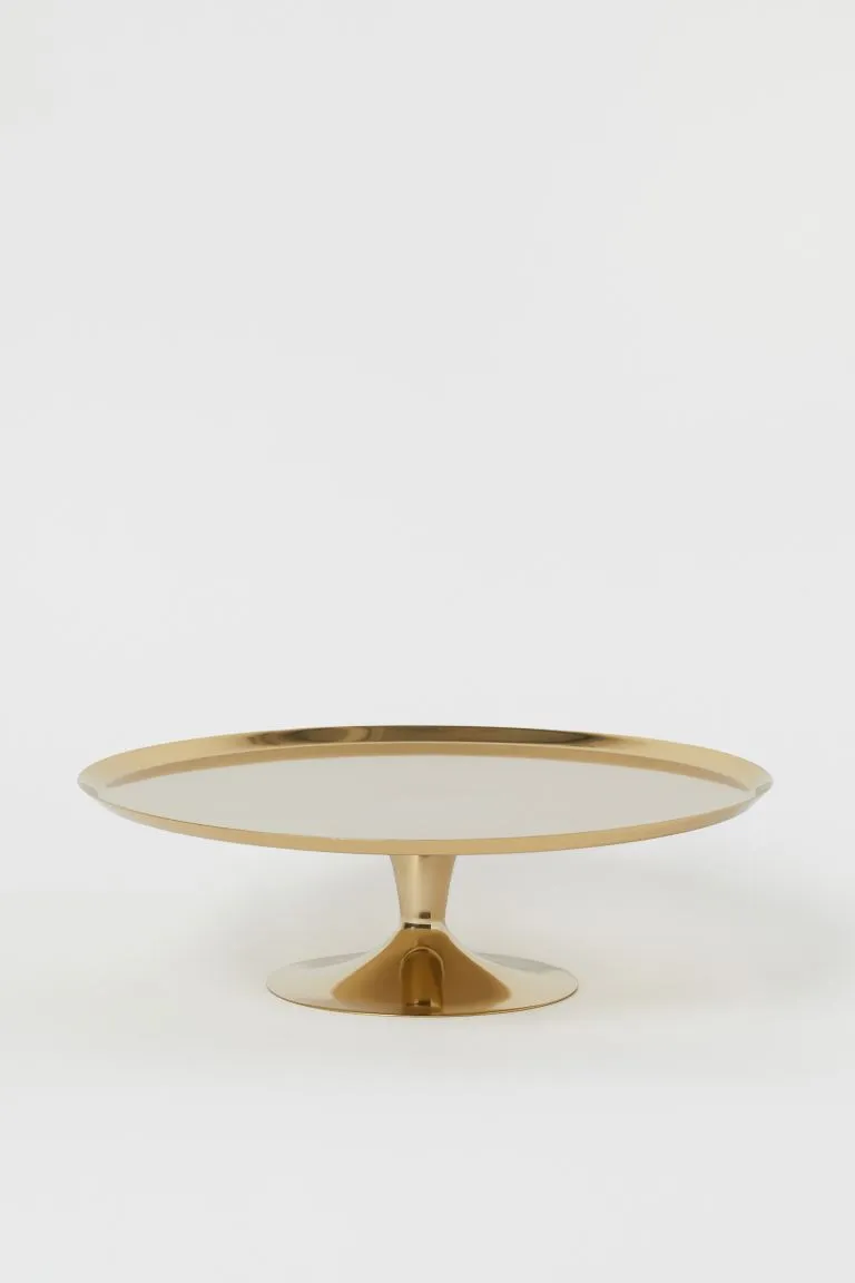 GOLD 31 cm cake stand