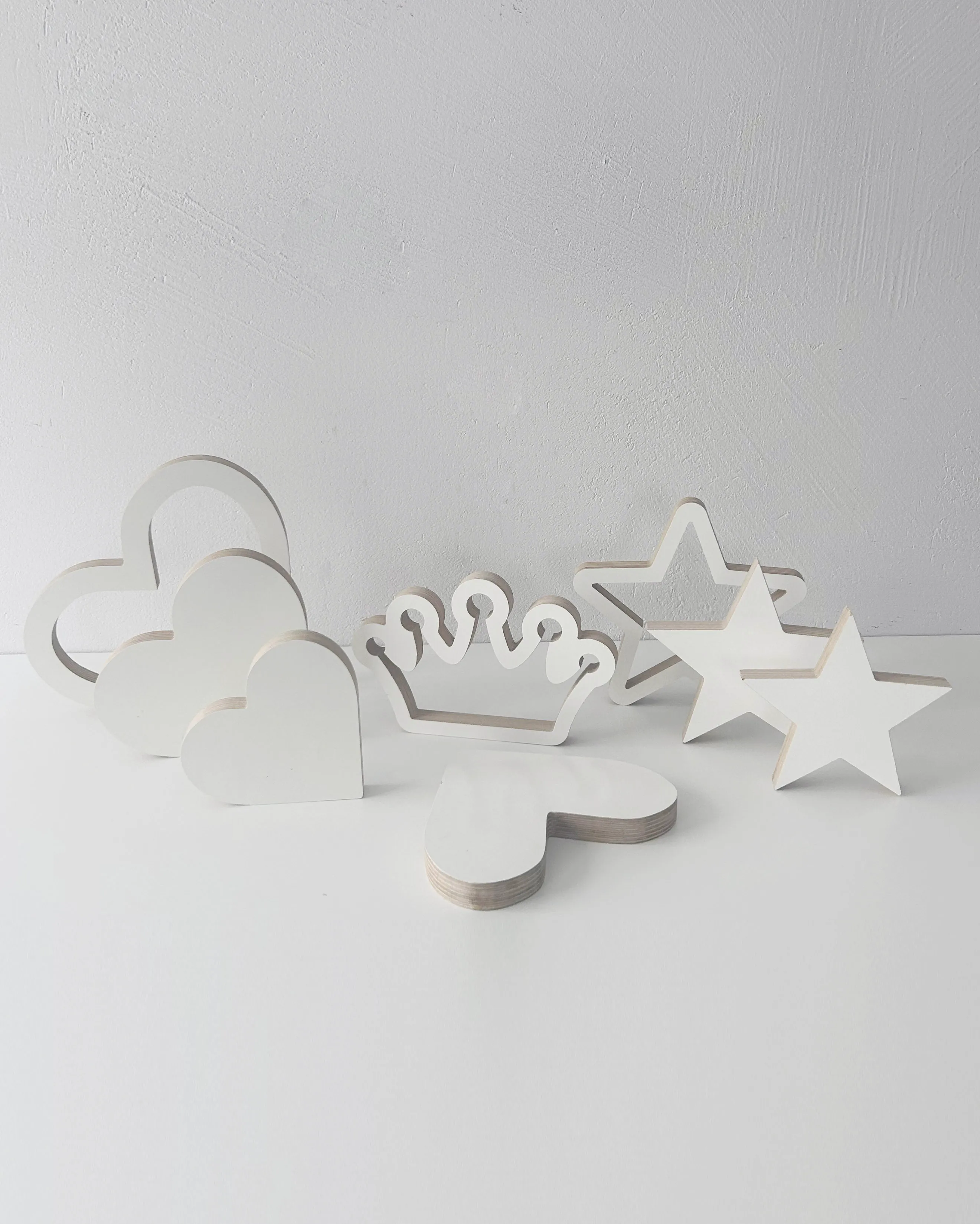 HEART/CROWN/STAR set