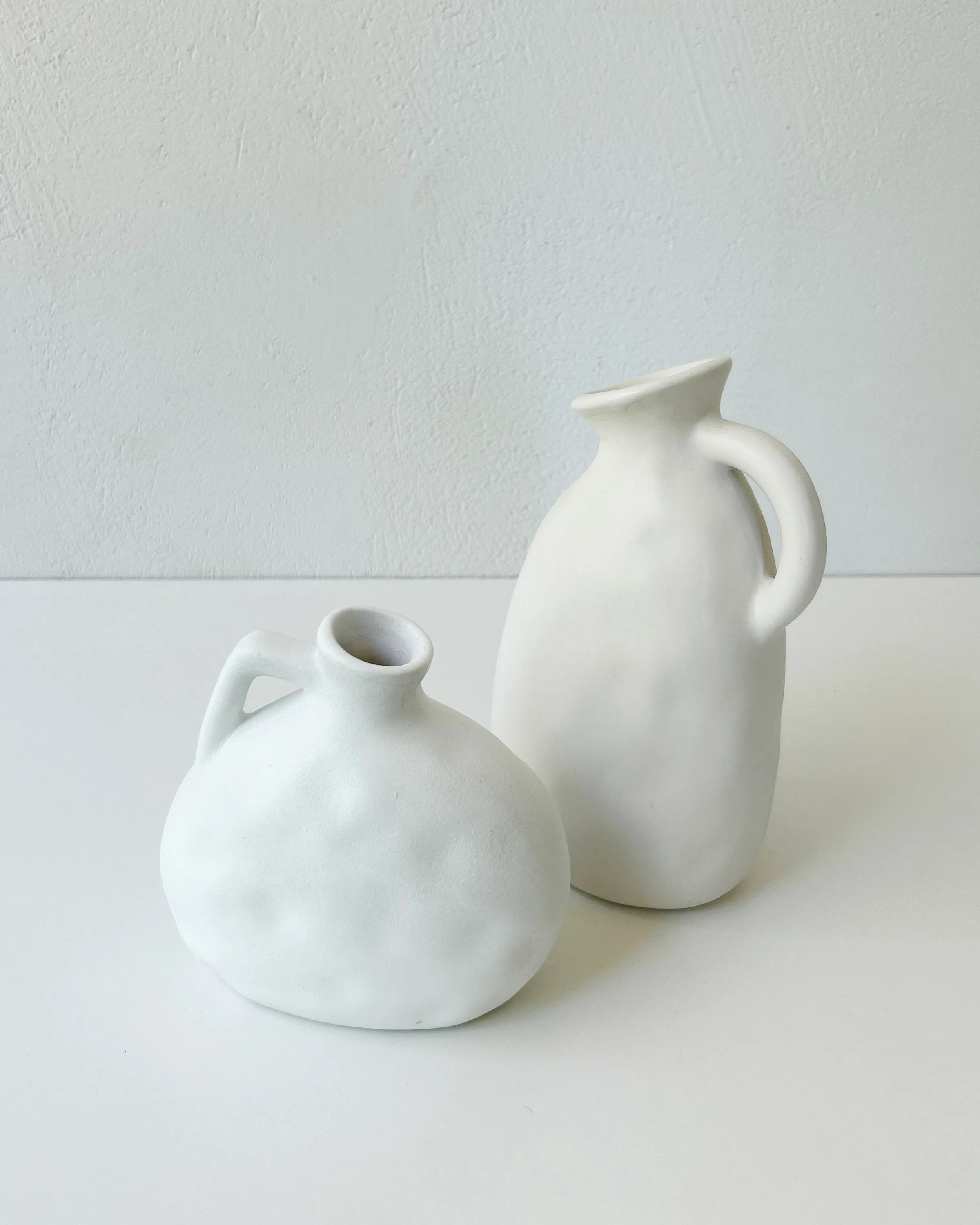 BOHO WHITE vase K x 2