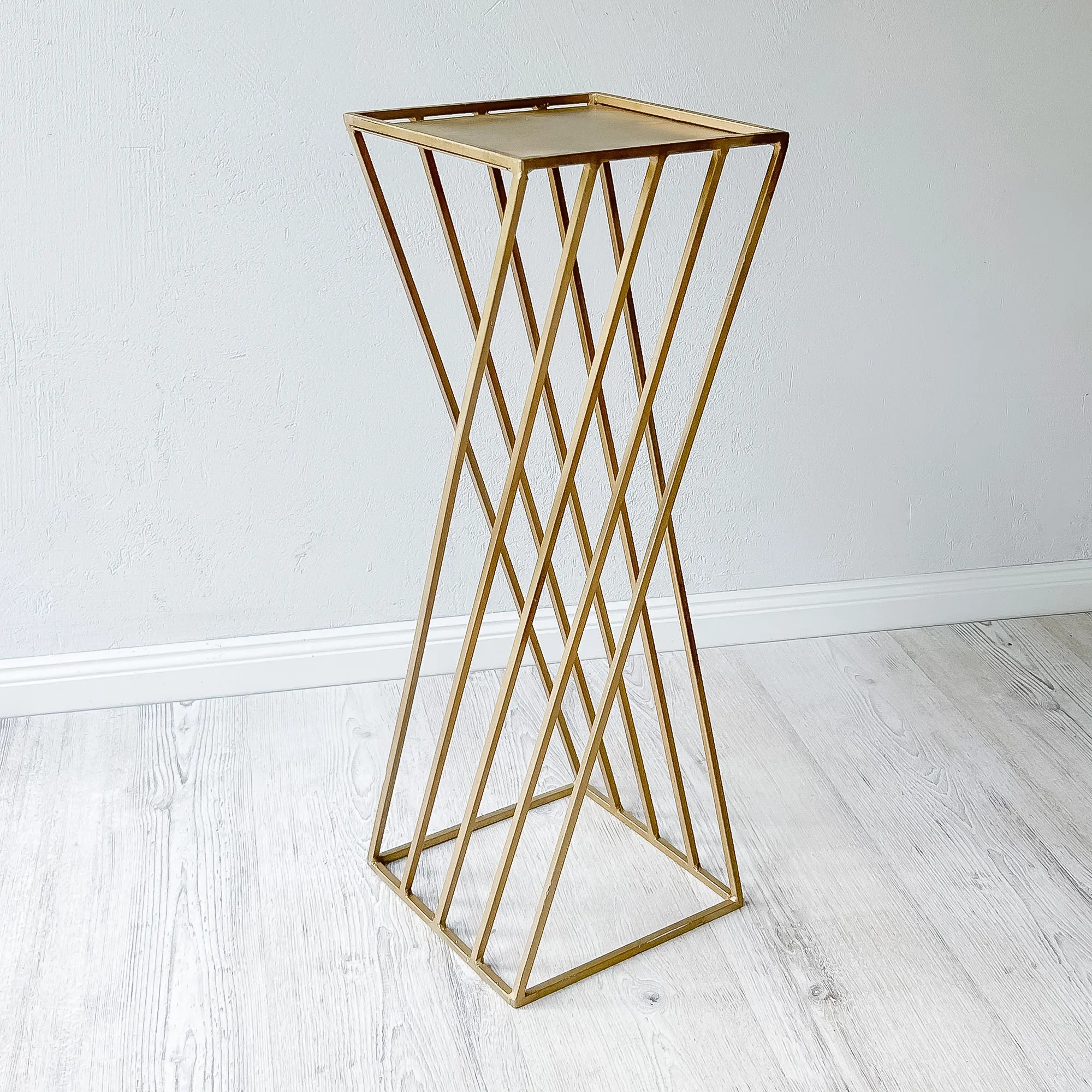 LINES GOLD 70 cm flower stand