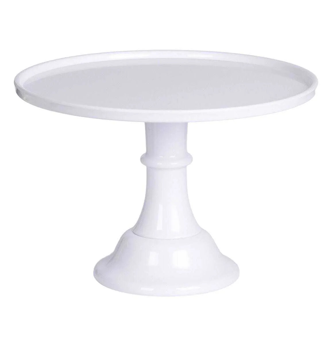 WHITE 30 cm cake stand